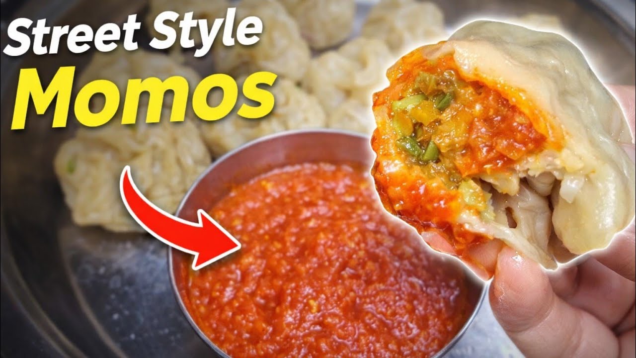 Restaurant Style Veg Momos | Homemade Dumplings with Spicy Red Chutney | Ramzan special