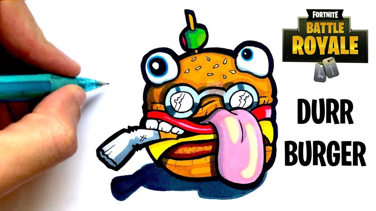 Dessin DURR BURGER FORTNITE ! Version Deluxe