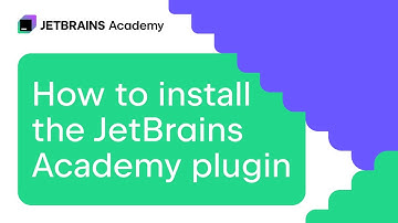 How to install the JetBrains Academy plugin