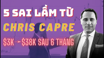 ✅5 Sai Lầm Rút Ra Bởi Chris Capre - Người Biến $3K Thành $38K Sau 6 Tháng | TraderViet