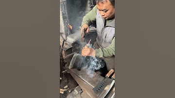 Blacksmithing is the memory of generations  the first of the three great hardships in life#shorts 94