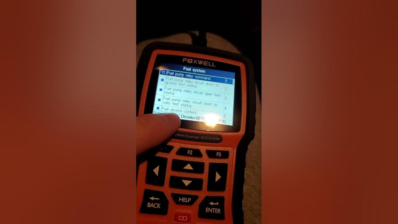 How to Reset fuel composition / alcohol content 2012 Chevy Suburban 5.3L using Foxwell NT510