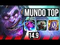 Dr mundo vs kayle top  rank 2 mundo 55k dmg 5k comeback 14315  br grandmaster  149