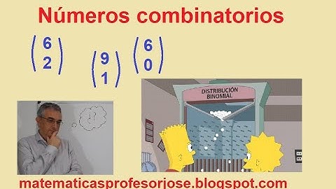 Números combinatorios. Definición y propiedades