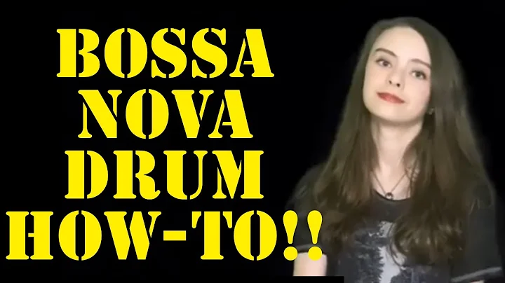 Learn How To Play a BOSSA NOVA in 2 MINUTES! [EASY Drum Lesson by Simone Lockhart]