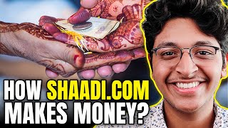 How Anupam Mittal's Shaadi.com Makes Money? | Ishan Sharma #shorts