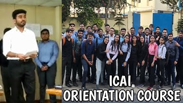 ICAI Orientation Course | ICITSS OC VLOGS | OC VLOGS ICAI | Chartered Accountancy | ICAI KOLKATA