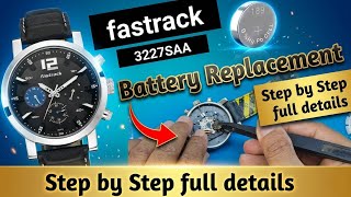 Fastrack 3227SAA Watch Battery Replacement | Easy Step-by-Step Guide