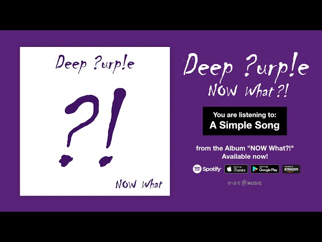 Deep Purple - A Simple Song