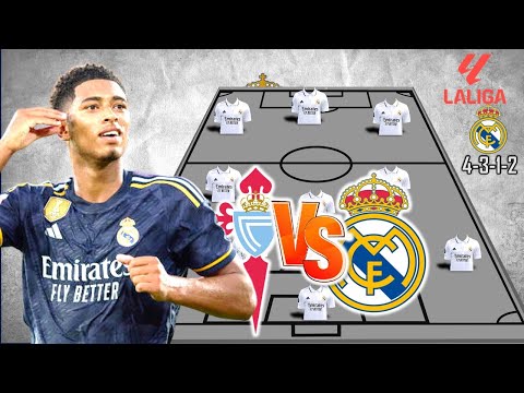 CELTA DE VIGO VS REAL MADRID || REAL MADRID PREDICTION LINEUP VS CELTA DE VIGO LA LIGA MATCHWEEK 3