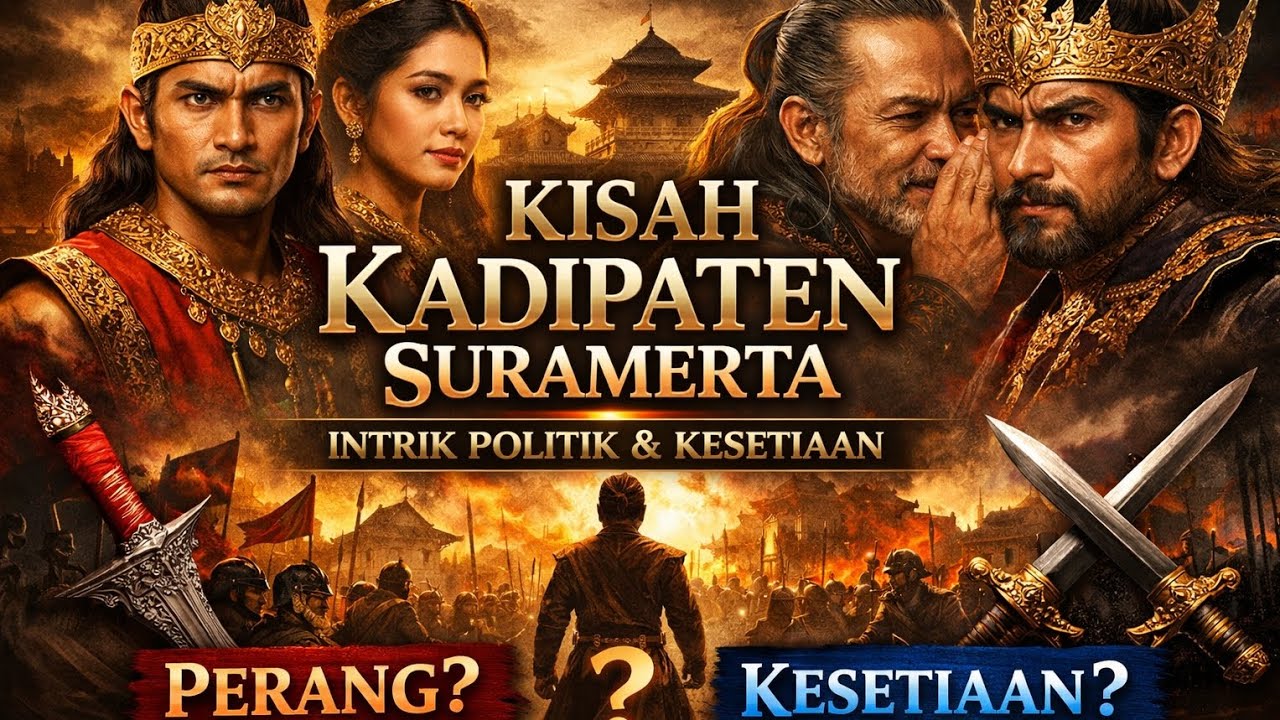 KISAH KADIPATEN SURAMERTA ⚔️ Intrik Politik & Kesetiaan Seorang Adipati | Sejarah Kerajaan Nusantara