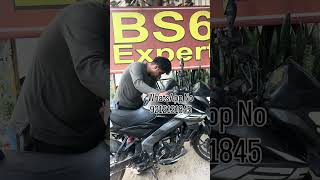 Bajaj NS125 bs6 engine noise knocking sound solution #delhi #india #viral #rajasthan #panjab