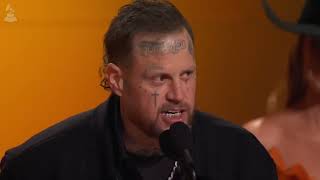Jelly Roll gives POWERFUL Christ-centered grammy speech. *MUST WATCH*