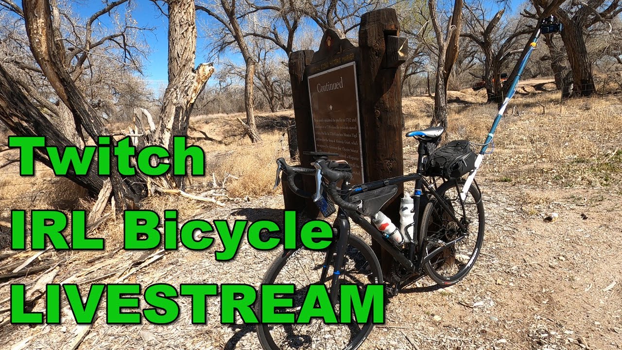 Twitch IRL Bicycle Live Stream with the Jetson Nano Belabox