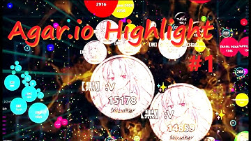 Agar io highlight #1 | Master