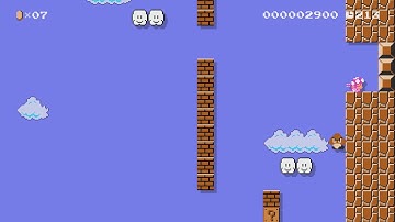 Getting Over It with Super Mario by hellbarf - Super Mario Maker 2 - No Commentary 1bw