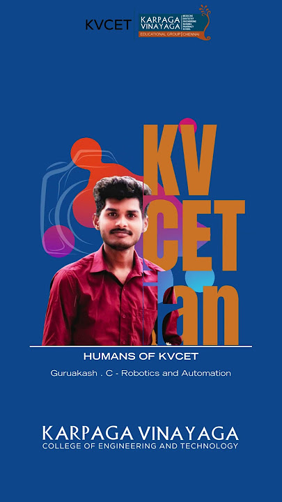 Meet C. Guruakash, a final-year student of Robotics and Automation Engineering at KVCET