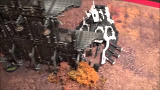 Warhammer 40k 7th Edition Battle report Dark Eldar Vs Eldar