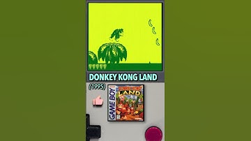 DONKEY KONG LAND! (Gameboy 1995)