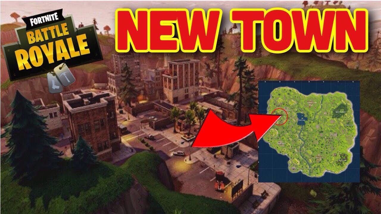 New Town Fortnite Fortnite Battle Royale New Town Found Youtube