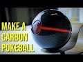 Carbon Fiber Pokeball - How it's made (Pokemon)