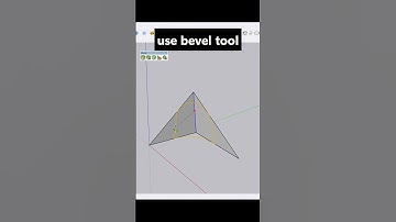 bevel tool alternate for round corner / sketchup tips