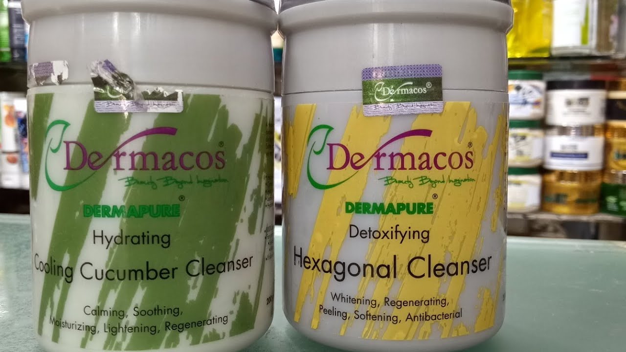 best dermacos haxagonal cleanser and cooling cucumber ...