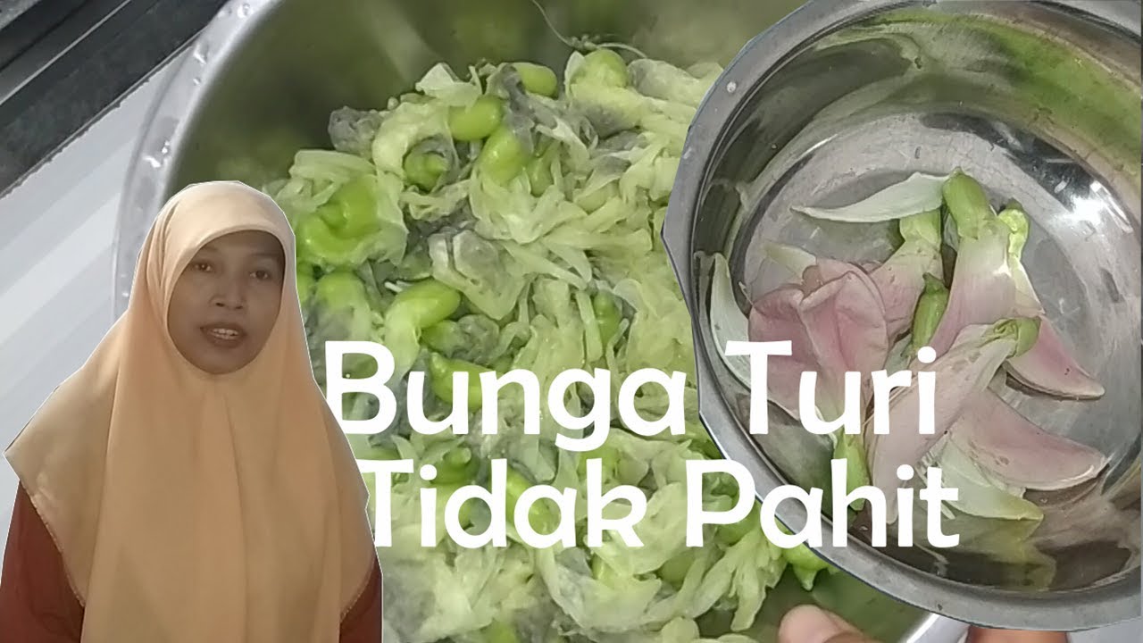 Tips Sayur Bunga Turi Tidak Pahit - Youtube