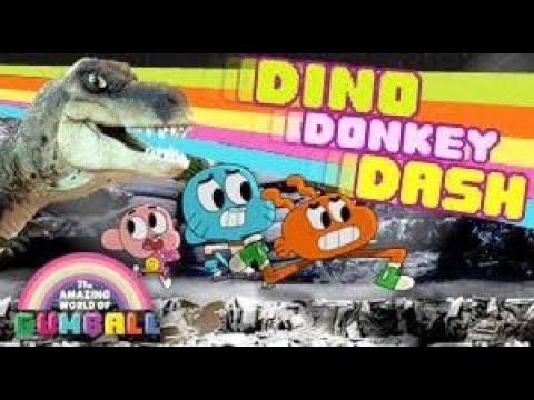 The Amazing World Of Gumball - Dino Donkey Dash - YouTube.