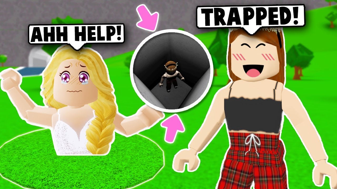 I Trapped Strangers In My Basement On Bloxburg Roblox Youtube