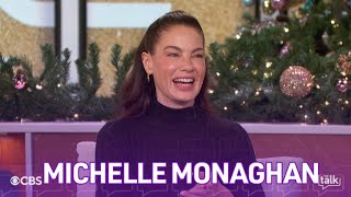 Michelle Monaghan Talks 'The Family Plan'; Rapping with Mark Wahlberg | The Talk