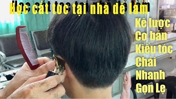 CHIA SẺ, Cách Cắt Tóc Kê Lược Cơ Bản NTN, Học Cắt Tóc Tại Nhà Mùa Dịch COVID-19 |  Men’s Haircut