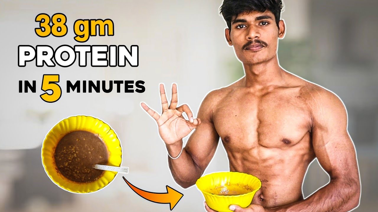 High protein Breakfast in telugu Best protein for beginners 💪 YouTube