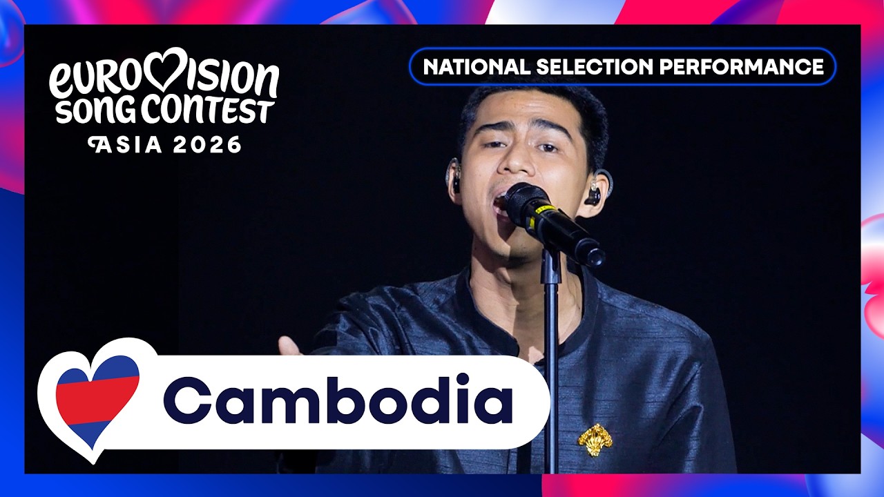 Monetrey – I Let You Go | Cambodia 🇰🇭 | Eurovision Song Contest Asia 2026 #EurovisionAsia – Video