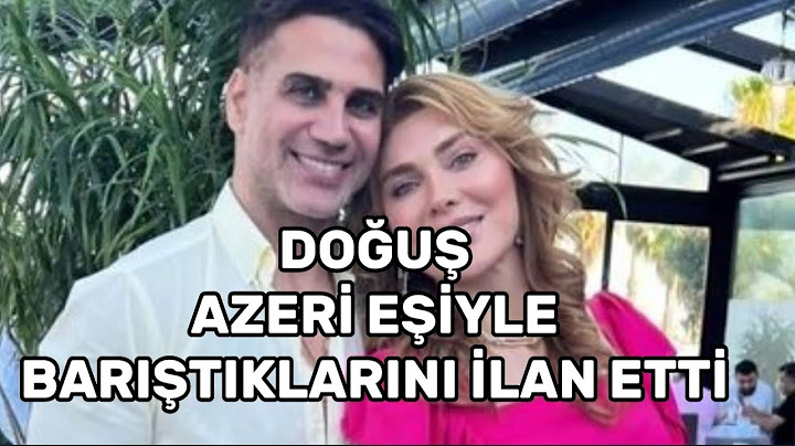 DOĞUŞ ile AZERİ Eşi Hoşkedem Hidayetkızı'ndan Yeni Paylaşım...