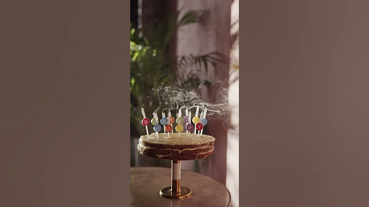 #Blowing The #Candles Of A #Birthday #Cake | no copyright | #shorts | @StockVideo
