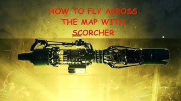 MW3 Zombies Scorcher Flying across map