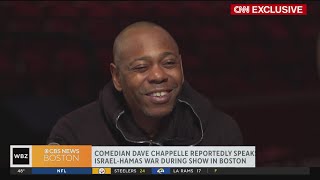 Some fans walk out of Dave Chappelle's Boston show after Israel - Hamas war comments