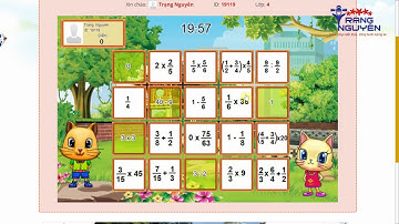Toán lớp 4 Vòng 16 | Thi Trạng Nguyên Tiếng Việt Toán Lớp 4 | Thi Trạng Nguyên