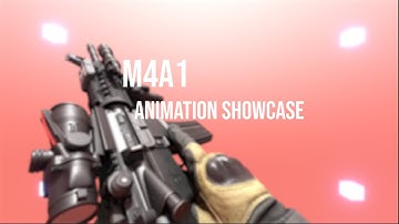 [Blender] M4A1 Animation Showcase (remake)