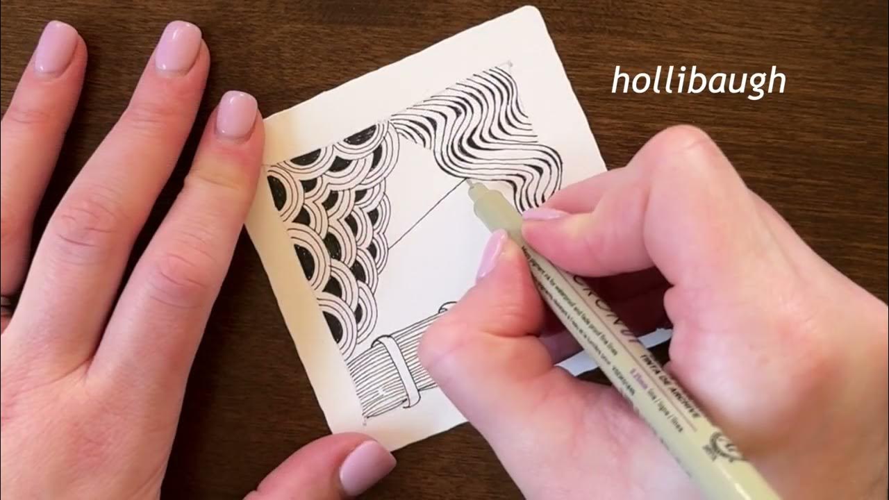 The 8 Steps of the Zentangle Method - YouTube