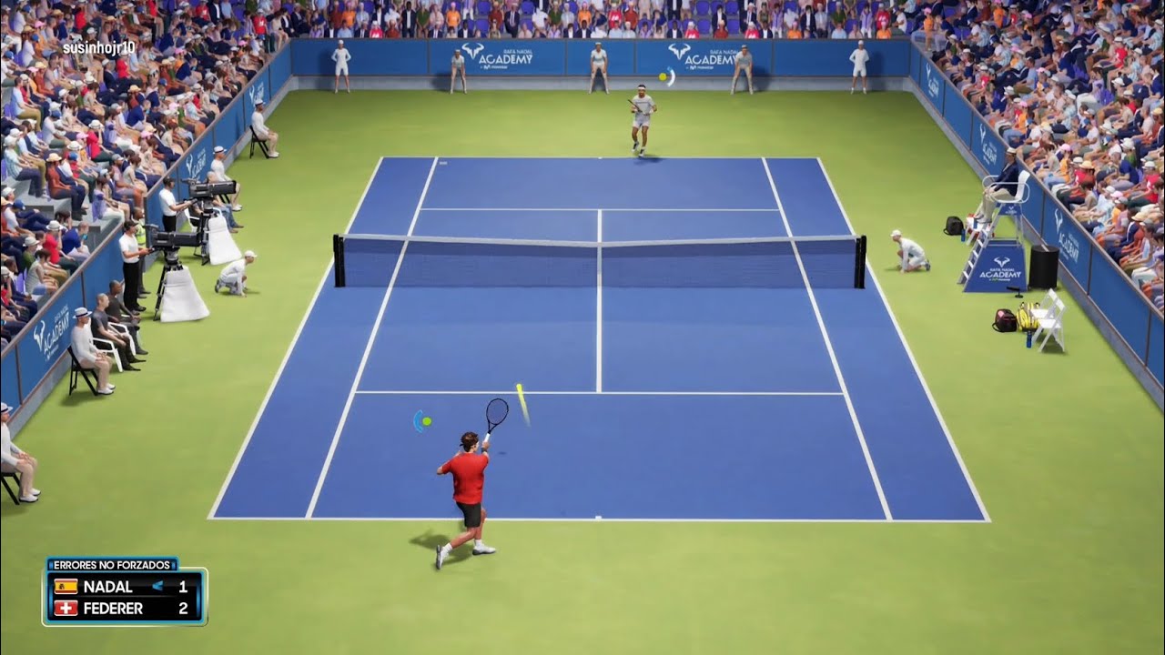 Roger Federer vs Rafa Nadal ATP Nadal Academy /AO.Tennis 2 Online 22
