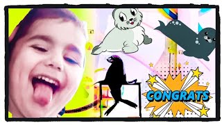 Rüzgar Fok Gösterisinde Ingilizce Çocuk Şarkıları Çocuk Videoları Bakbak Oyun