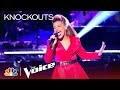 The voice 2018 knockouts  sandyredd dangerous woman