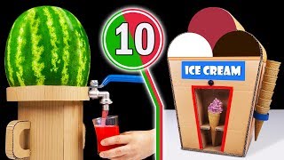 TOP 10 Amazing Things from Cardboard at Home