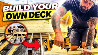 How To Build A Timber Deck & Frame - Easy Step By Step DIY Guide