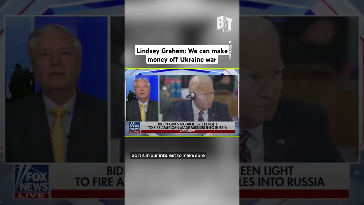 Senator Lindsey Graham Admits The US War Against Russia In Ukraine Is About Profits 