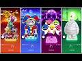 Oddbods🆚Digital Circus🆚Baby Shark Family🆚Big hero 6 . 🎶 Who Will Win ? 🎯🔥 - Tiles Hop EDM Rush!