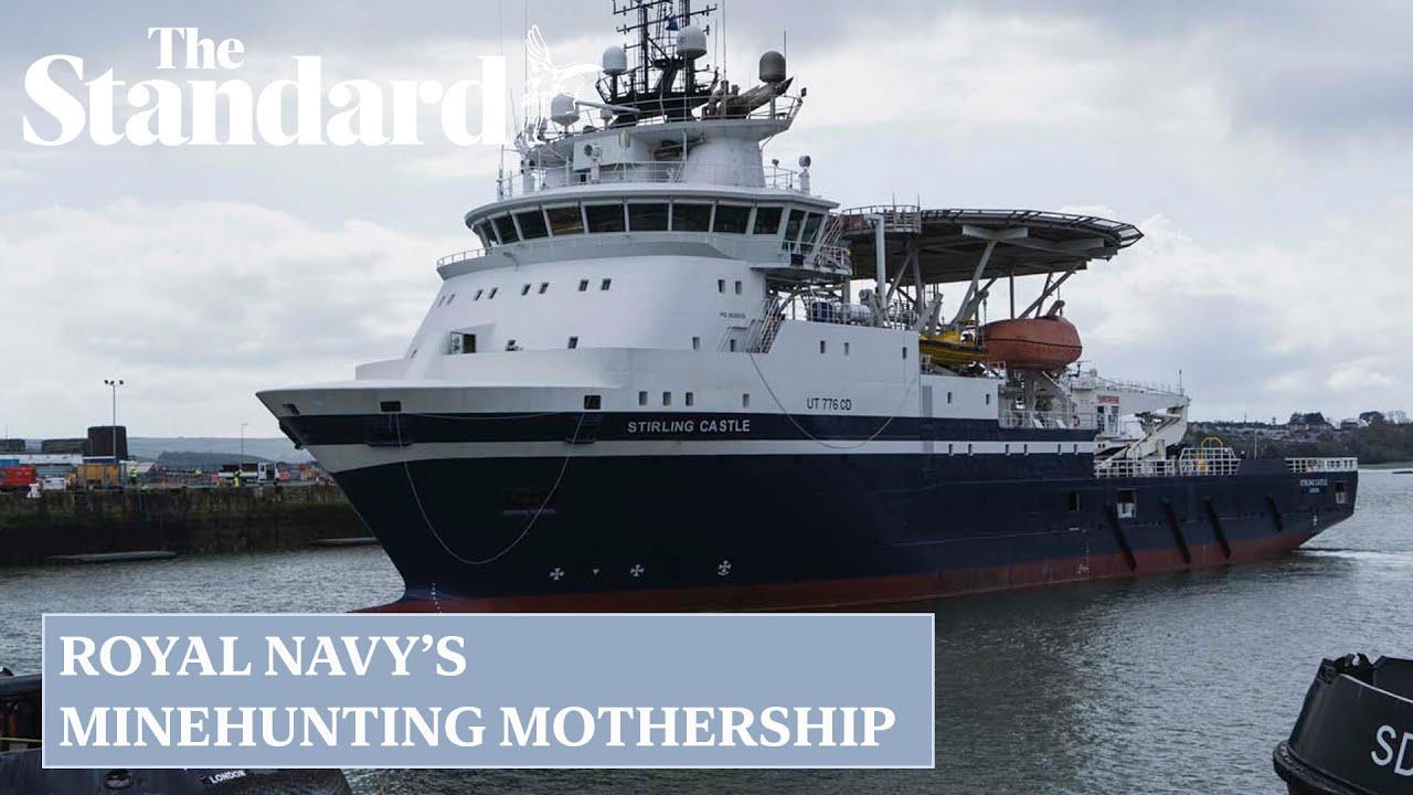 Scotland’s first minehunting ‘mothership’ dedicated in Leith