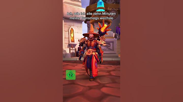 Wenn Transmogs das wahre Endgame sind und man selbst der Endgegner ist.